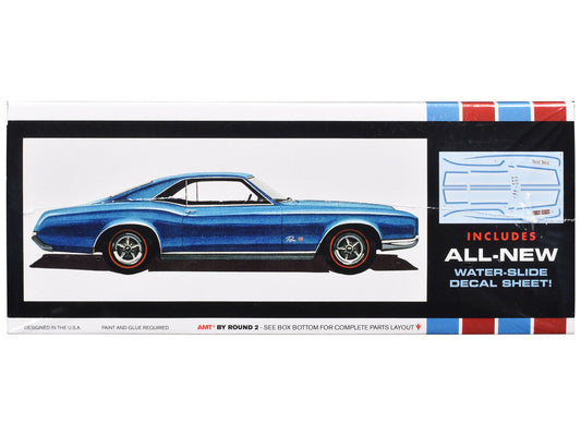 Skill 2 Model Kit 1966 Buick Riviera GS 1/25 Scale Model by AMT - Car Models