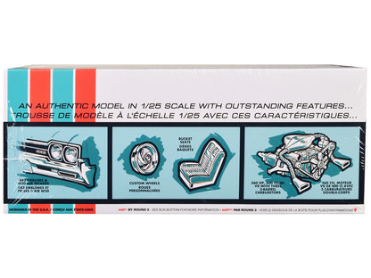 Skill 2 Model Kit 1966 Oldsmobile 442 W-30 Hardtop 1/25 Scale Model by AMT-2
