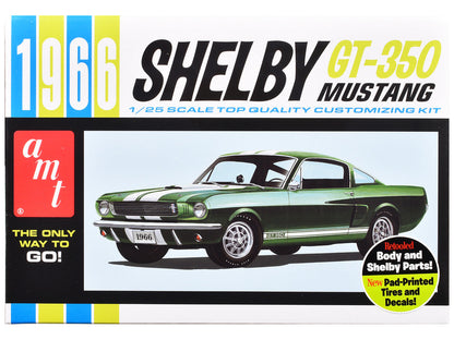 Skill 2 Model Kit 1966 Shelby Mustang GT-350 1/25 Scale Model by AMT-3