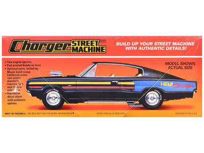 Skill 2 Model Kit 1967 Dodge Charger Street Machine 1/25 Scale Model by MPC-0