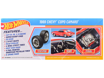 Skill 2 Model Kit 1969 Chevrolet COPO Camaro "Hot Wheels" 1/25 Scale Model by AMT-1