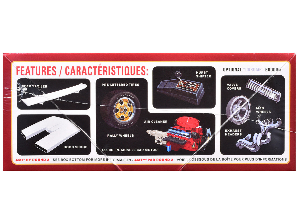 Skill 2 Model Kit 1969 Hurst Oldsmobile Cutlass 1/25 Scale Model by AMT-0