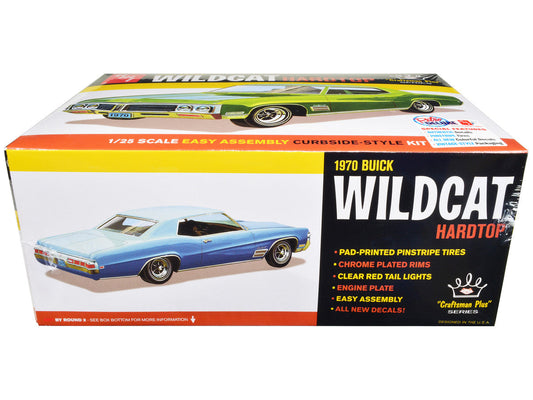 Skill 2 Model Kit 1970 Buick Wildcat Hardtop ’Craftsman Plus’ Series 1/25 Scale Model by AMT - Car Models