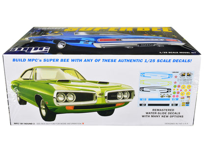 Skill 2 Model Kit 1970 Dodge Coronet Super Bee 1/25 Scale Model by MPC-1