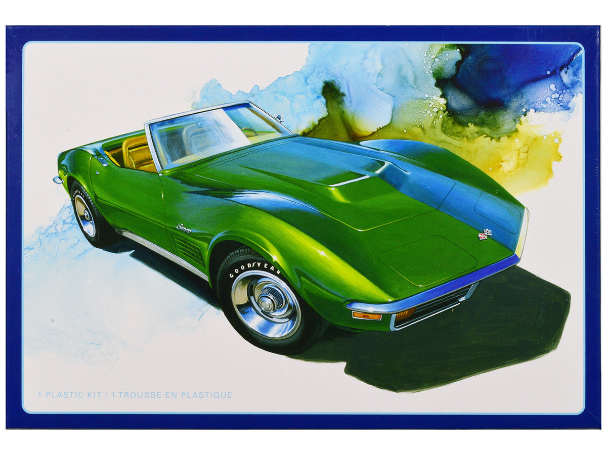 Skill 2 Model Kit 1972 Chevrolet Corvette Roadster 1/25 Scale Model by AMT-0