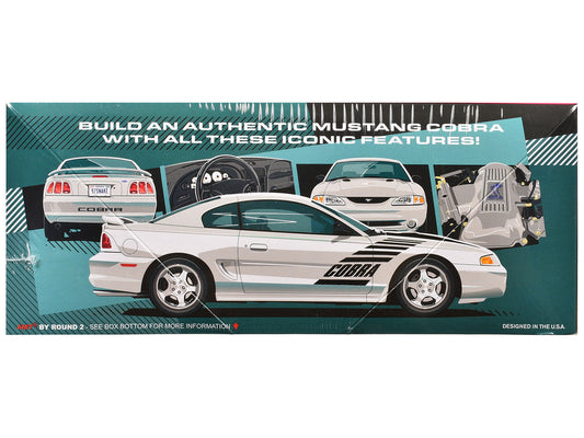 Skill 2 Model Kit 1997 Ford Mustang Cobra 1/25 Scale Model by AMT-0