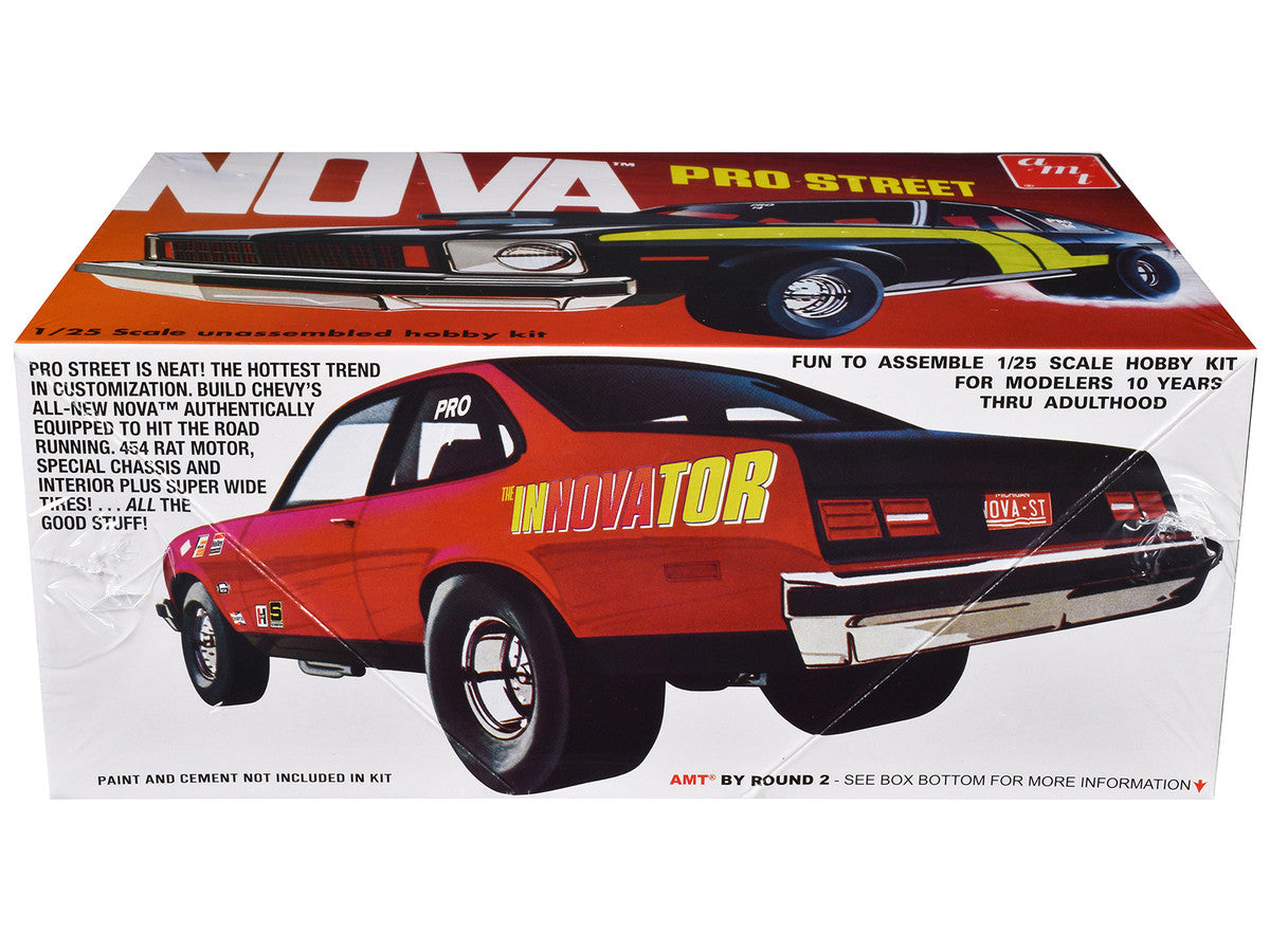 Skill 2 Model Kit Chevrolet Nova Pro Street 1/25 Scale Model by AMT-0