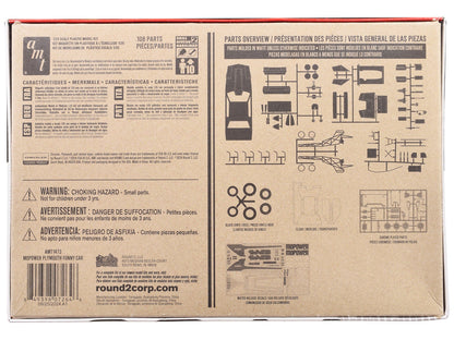Skill 2 Model Kit Plymouth Funny Car "Mopower" 1/25 Scale Model by AMT-3
