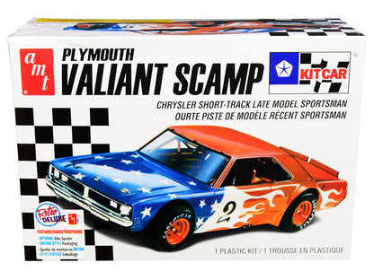 Skill 2 Model Kit Plymouth Valiant Scamp Kit Car 1/25 Scale Model by AMT-0