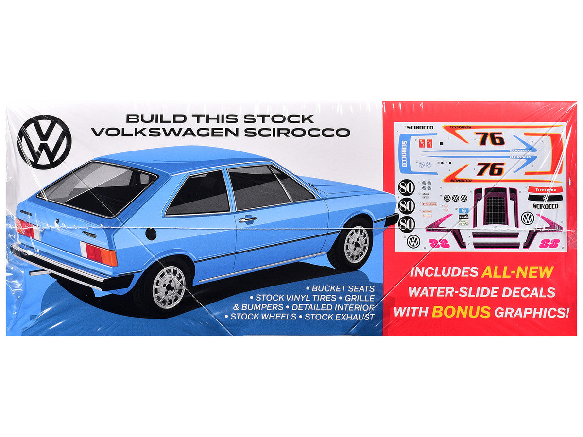 Skill 2 Model Kit Volkswagen Scirocco "T/A Champ" 1/25 Scale Model by AMT-1