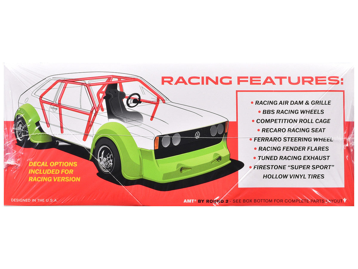 Skill 2 Model Kit Volkswagen Scirocco "T/A Champ" 1/25 Scale Model by AMT-0