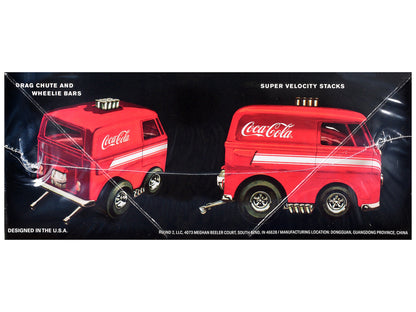 Skill 2 Model Kit Volkswagen Van Show Rod "Coca-Cola" 1/25 Scale Model by AMT-0