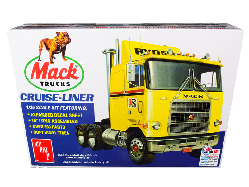 Skill 3 Model Kit Mack Cruise-Liner Truck 1/25 Scale Model by AMT-0