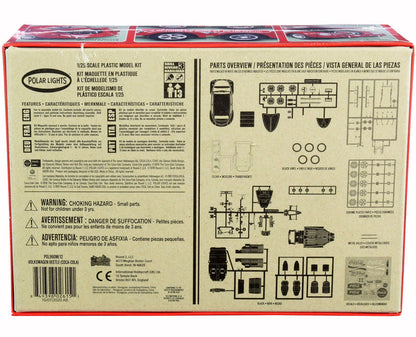 Skill 3 Snap Model Kit Volkswagen Beetle "Coca-Cola" 1/25 Scale Model by Polar Lights-3