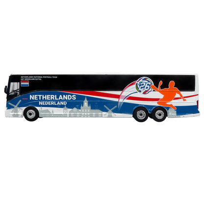 Van Hool CX-45 Coach Bus "Netherlands National Football Team" White with Graphics "International Federation of the Global Game" Series Limited Edition to 504 pieces Worldwide 1/87 (HO) Diecast Model by Iconic Replicas-3