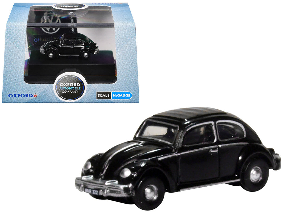 Volkswagen Beetle Black 1/148 (N) Scale Diecast Model Car by Oxford Diecast-0