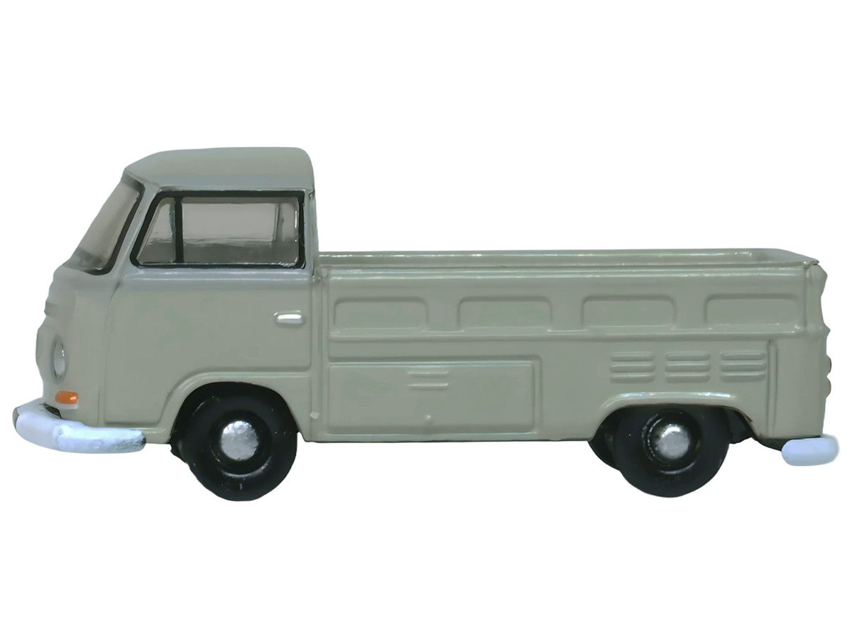 Volkswagen T2 Pickup Truck Light Gray 1/148 (N) Scale Diecast Model Car by Oxford Diecast-0