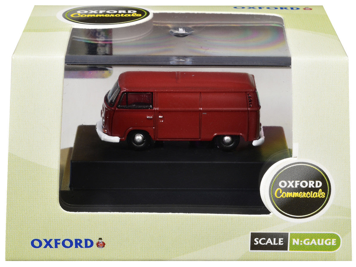 Volkswagen T2 Van Senegal Red 1/148 (N) Scale Diecast Model Car by Oxford Diecast-2